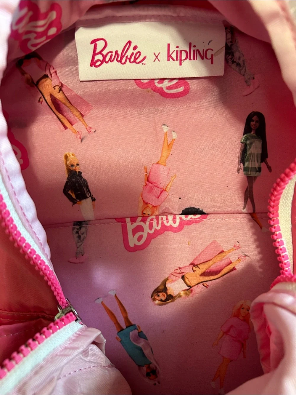 Kipling Barbie Pink Mini Backpack